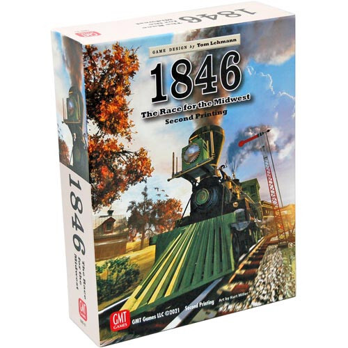 

Настольная игра GMT Games 1846: The Race for the Midwest (2nd Printing)
