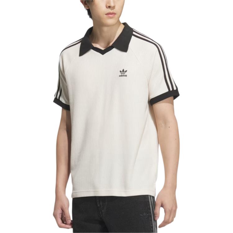 Поло мужское magic white Adidas Originals, белый — фото 3