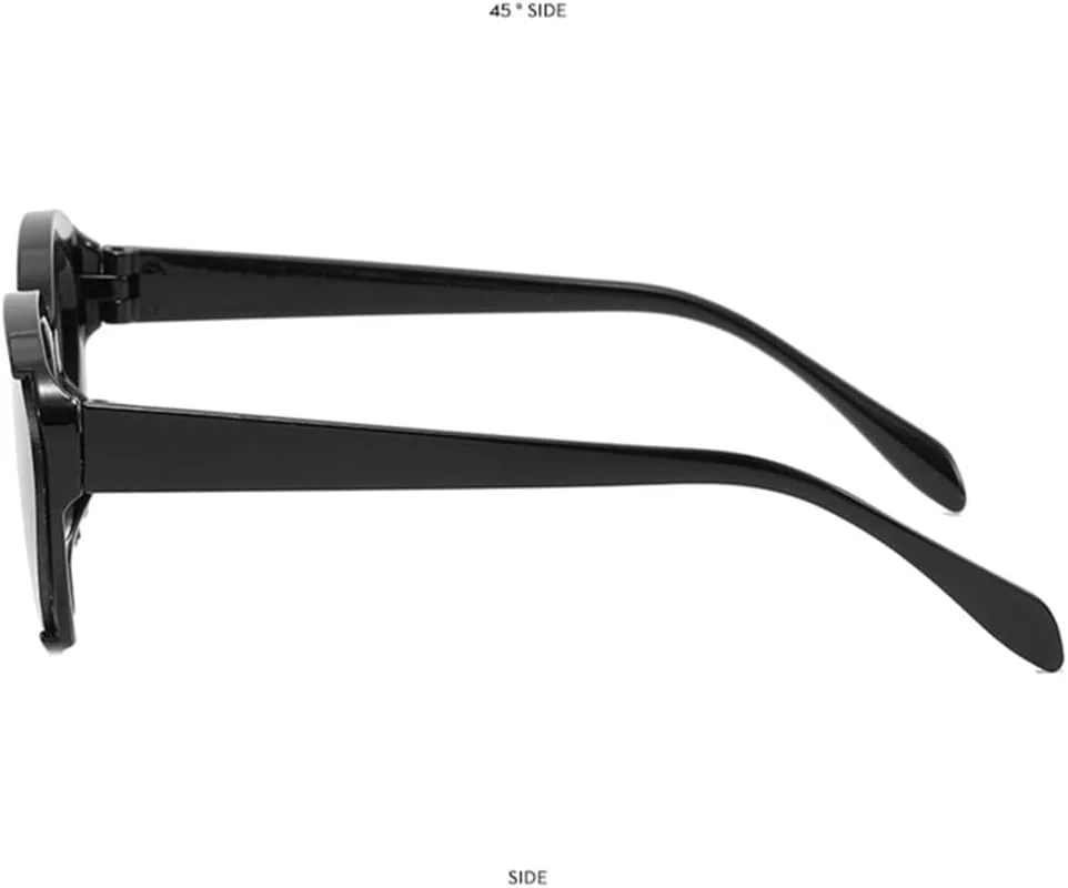 

Женские солнцезащитные очки «кошачий глаз» в винтажном стиле, оправа в стиле ретро, ​​защита от УФ-излучения UV400, солнцезащитные очки для женщин VFDHN, 4