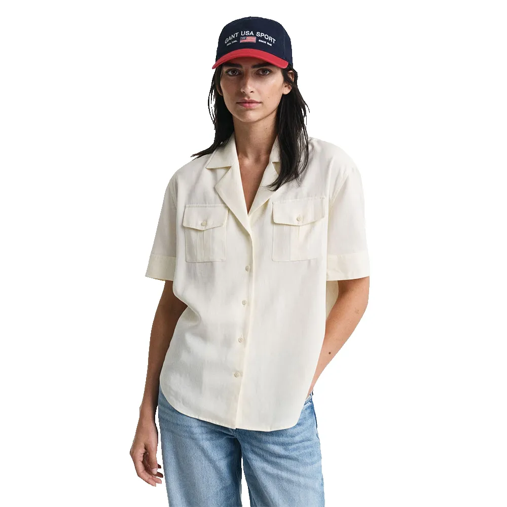 

Рубашка с коротким рукавом Gant 4300483, бежевый