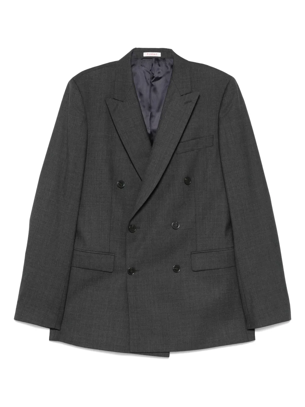 

Пиджак из вирджинской шерсти FURSAC, серый
