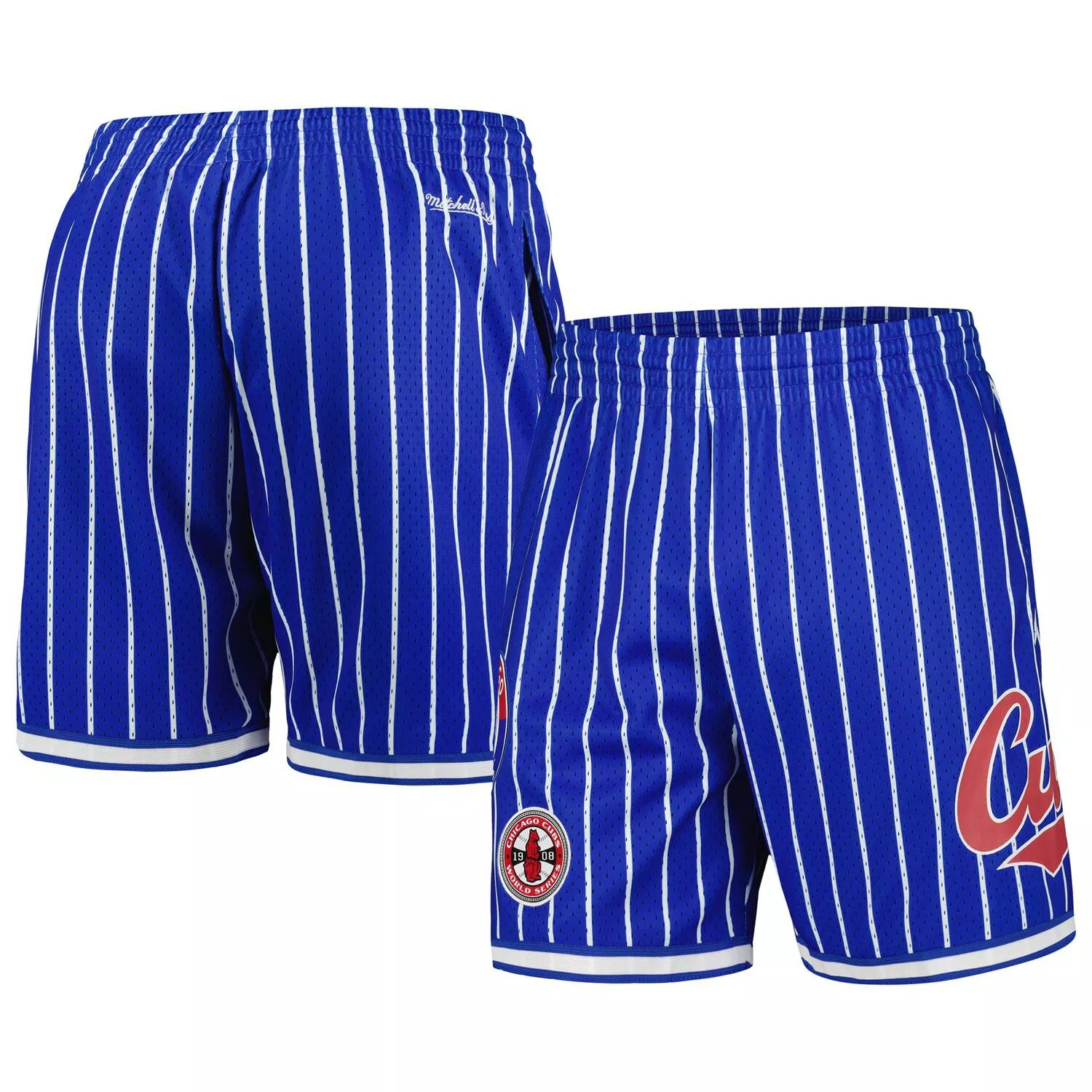 

Мужские сетчатые шорты Mitchell & Ness Royal Chicago Cubs Cooperstown Collection 1908 World Series City Collection