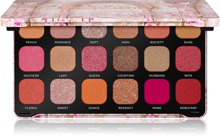 

Палитра теней для век Makeup Revolution Forever Flawless, Regal Romance 18× 1,1 g