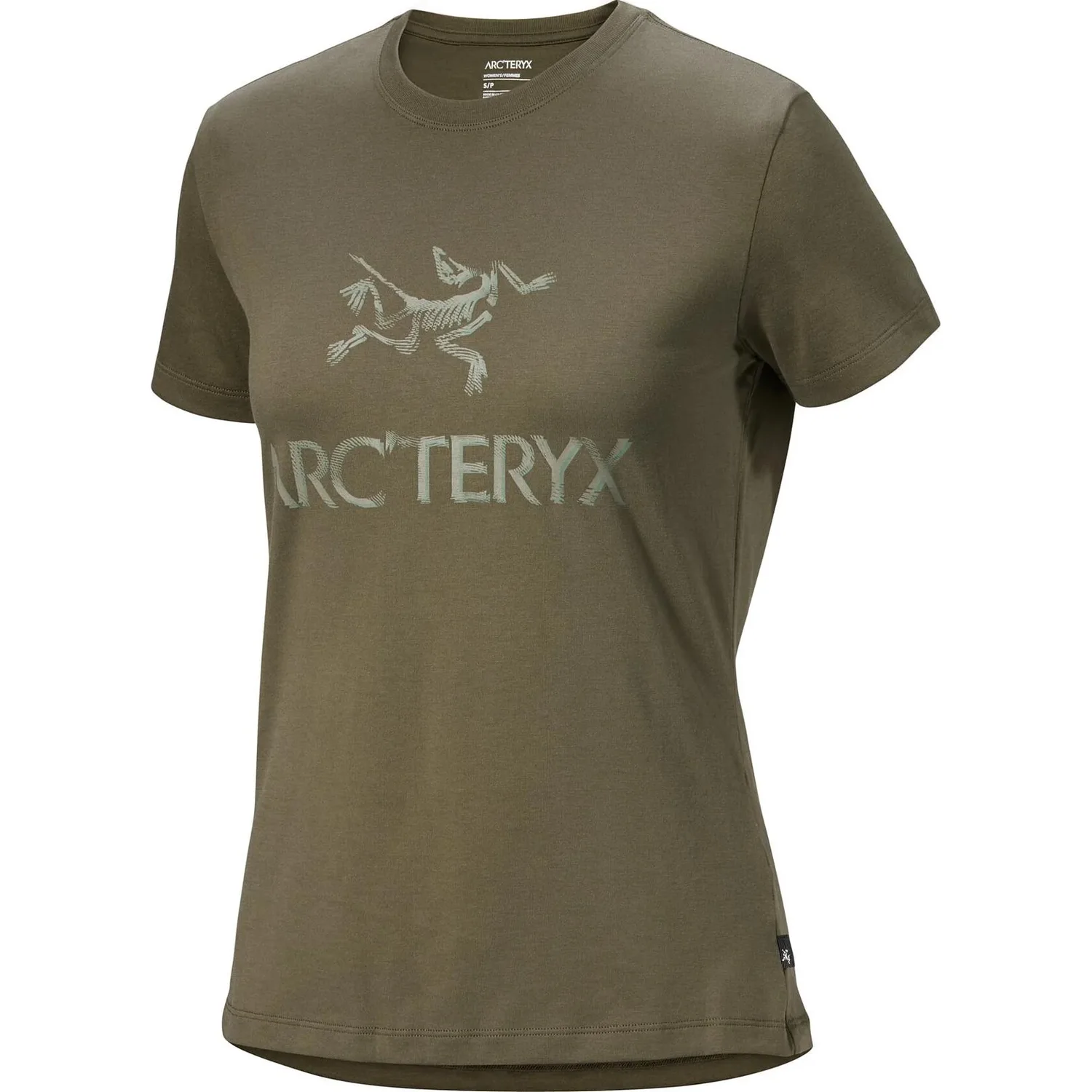 Футболка Arc'Word женская Arcteryx, Vintage Green/Dusty Green/Tatsu/Forage