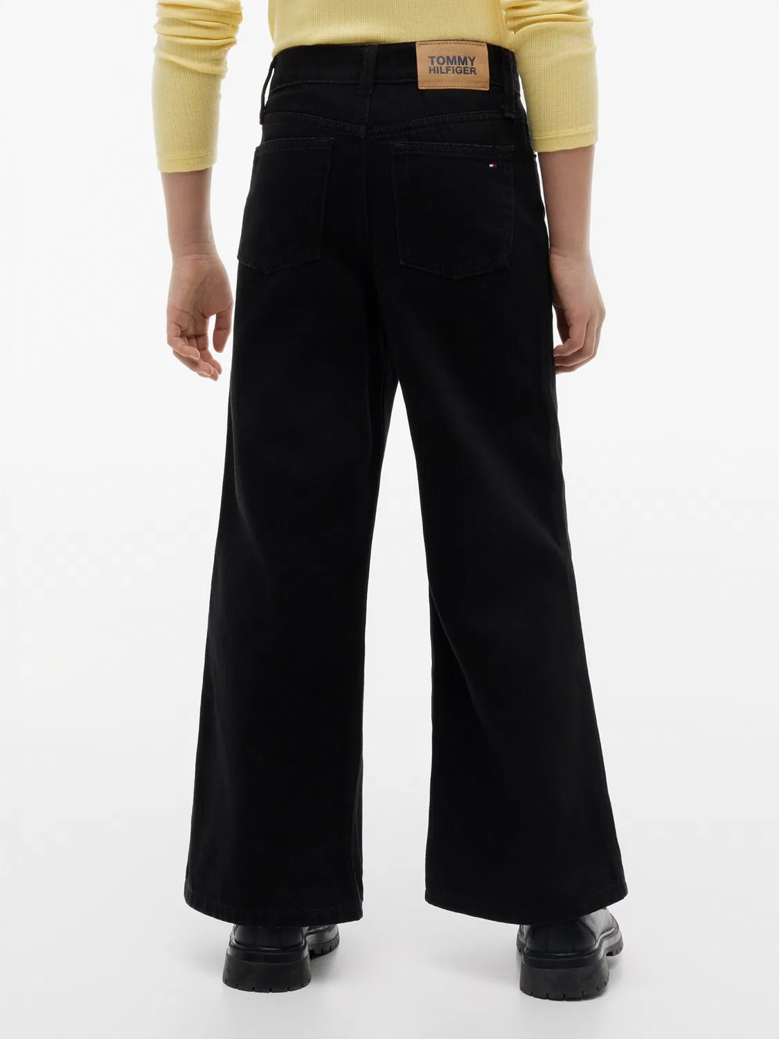 Широкие джинсы 'MABEL' Tommy Hilfiger, Black — фото 3