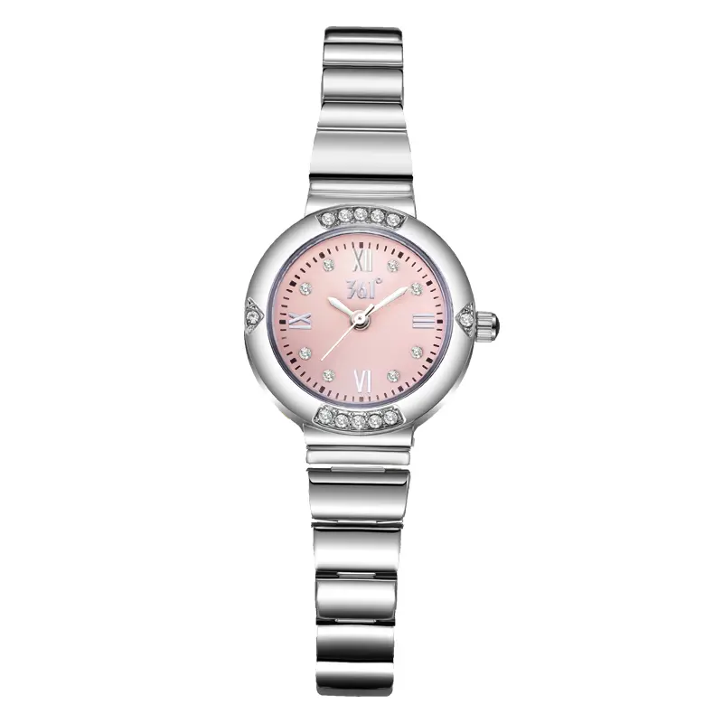 

361° Часы женские с кварцевым механизмом на металлическом ремешке, синий циферблат