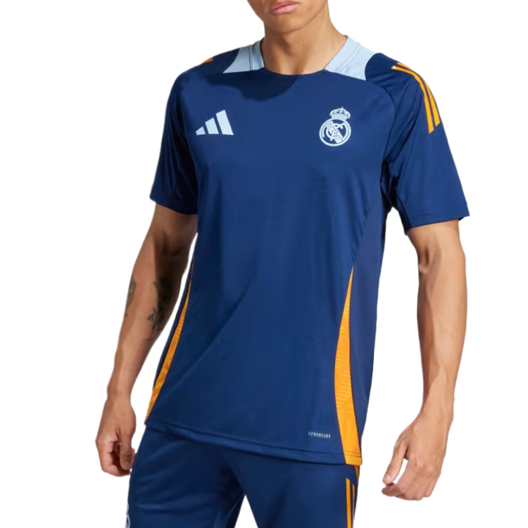 Футболка Real Madrid Tiro 24 Competition Adidas, синий — фото 3