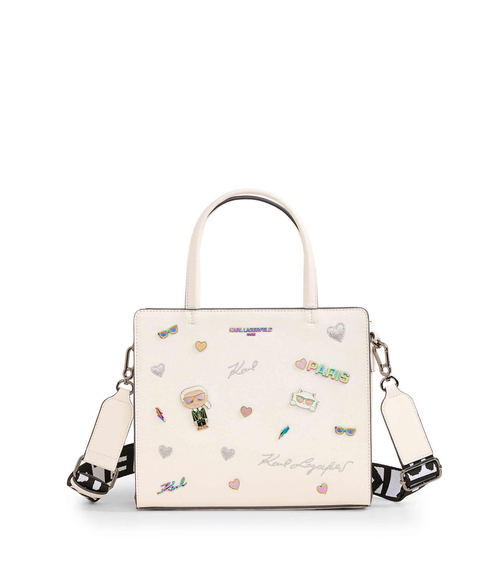 

Сумка maybelle duo с верхней ручкой KARL LAGERFELD PARIS, белый