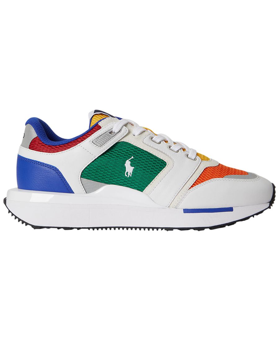 Мужские беговые кроссовки Train 89 V2 Polo Ralph Lauren, Erin Green Multi — фото 2