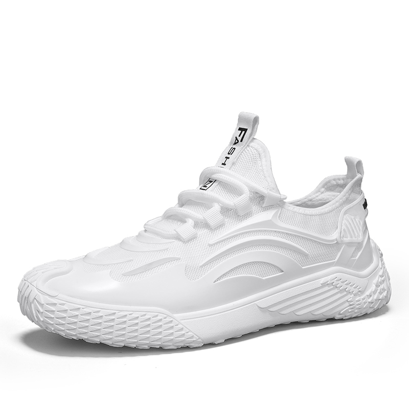 

SHOUBA Мужские белые кеды низкие, цвет White