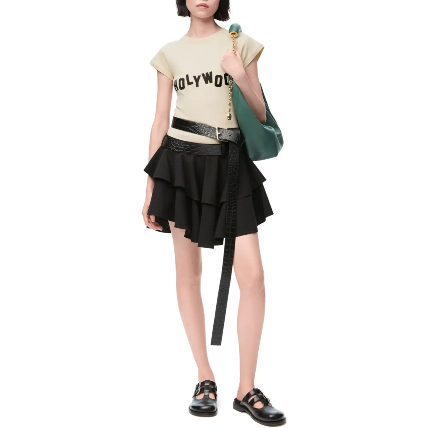 LOEWE Футболка Holywood 'Ivory' — фото 4