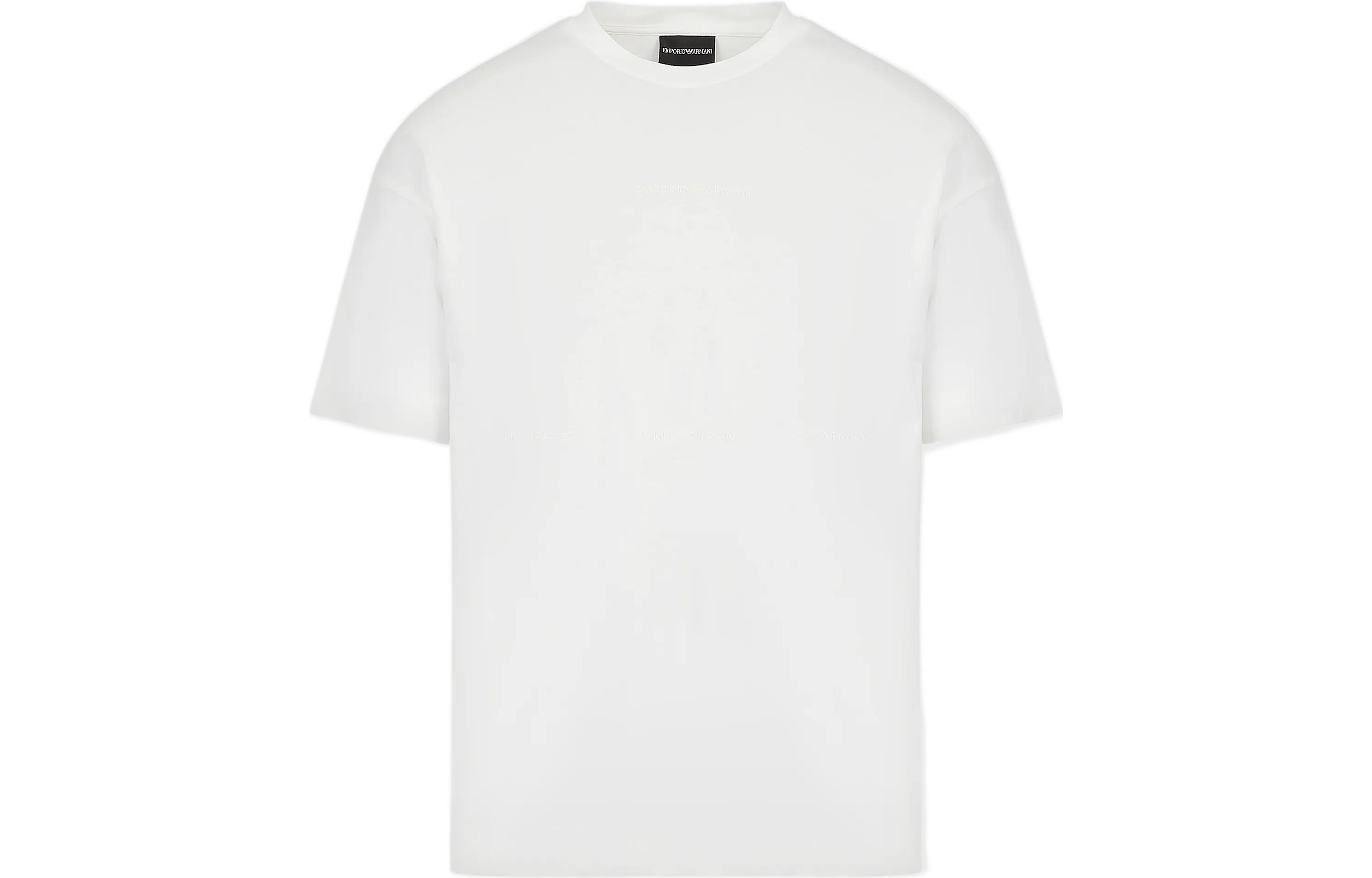 

EMPORIO ARMANI Футболка мужская белая, Белый, EMPORIO ARMANI Футболка мужская белая