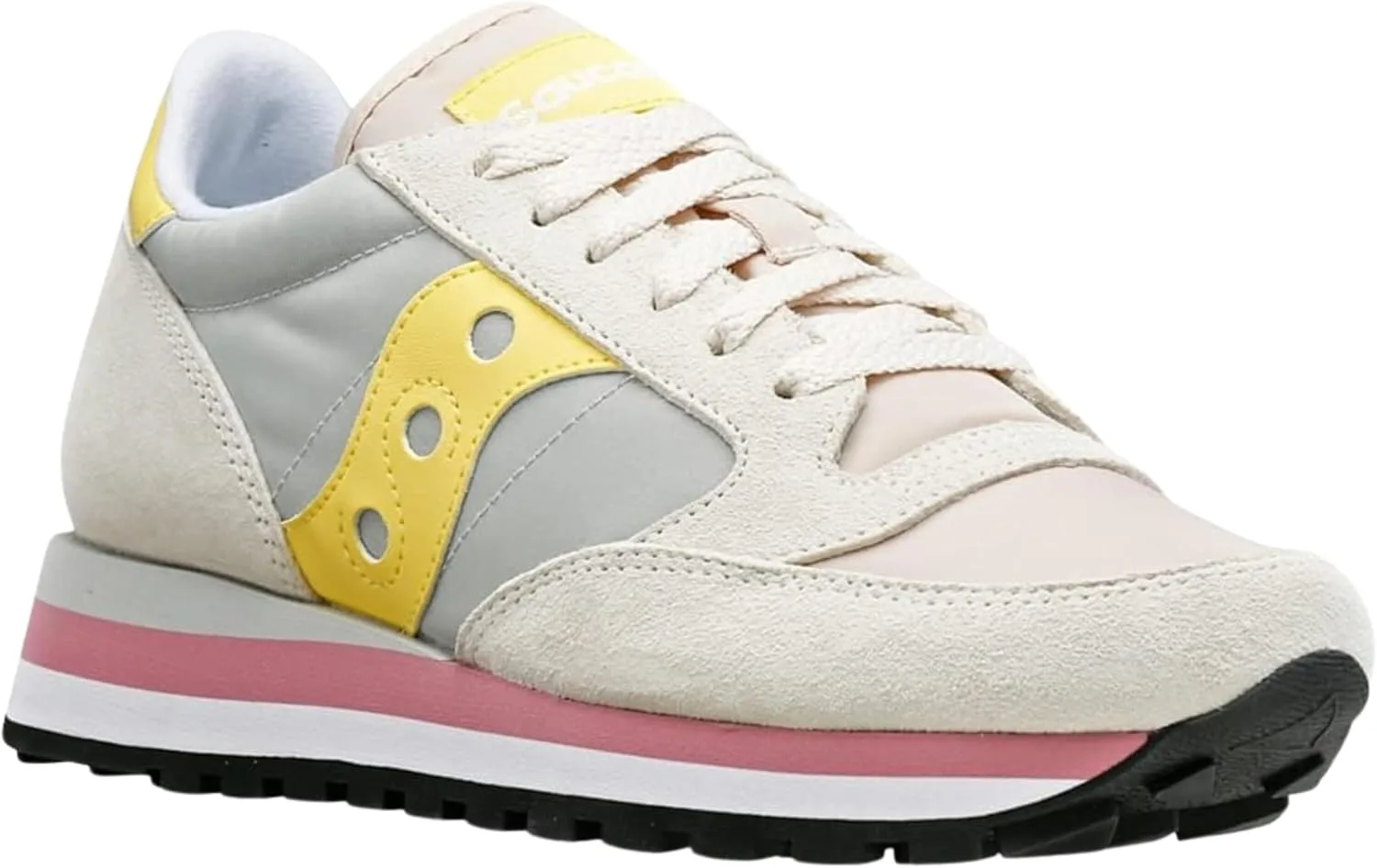 Кроссовки Donna Saucony Jazz Original S1044.677, желтый/серый — фото 3