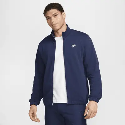 

Куртка Nike Club, цвет Midnight Navy/Midnight Navy/White
