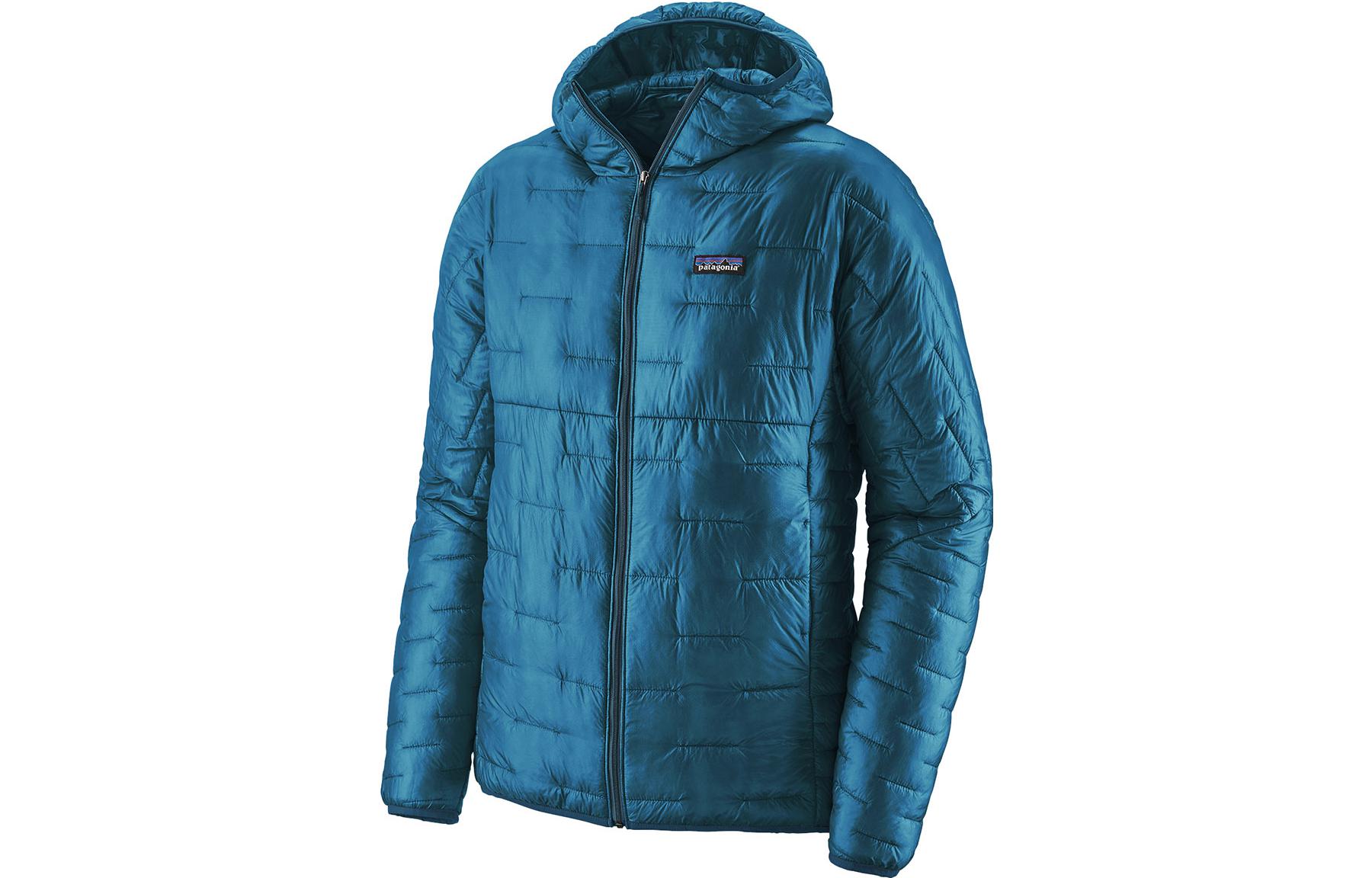 

Куртка из микропуховика для мужчин Patagonia, цвет Silver Gray