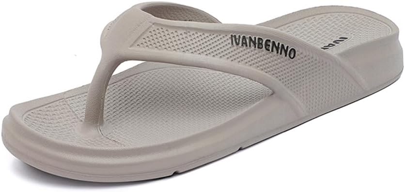 

Мужские шлепанцы BIUHFN с поддержкой свода стопы, пляжные сандалии на платформе, летние для прогулок на свежем воздухе, повседневные сланцы для бассейна, водная обувь, серый
