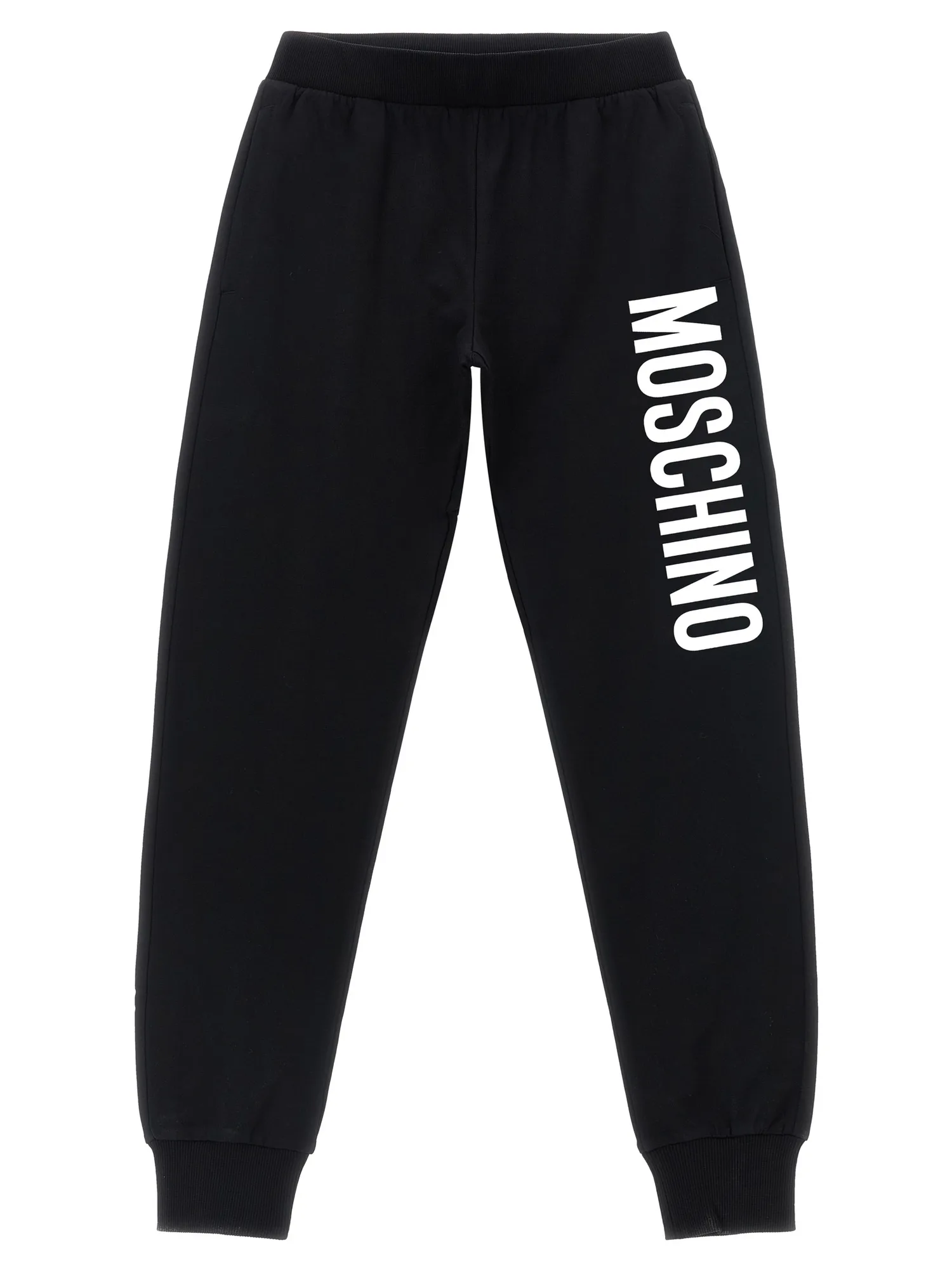 Комплект: свитшот и джоггеры MOSCHINO KID TEEN, черный — фото 4