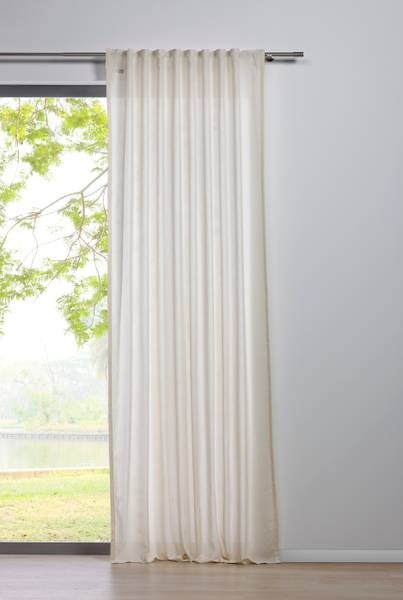 

Штора Ondeco mit Schlaufen Mood, 135x300x1 см, экрю