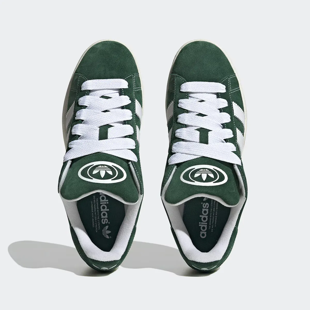 Мужские повседневные кроссовки Adidas Originals Campus 00S, зеленый — фото 2