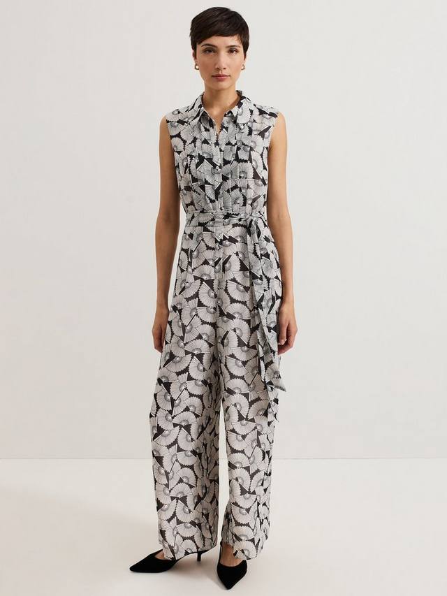 

Комбинезон джанин Phase Eight, цвет Navy/Ivory