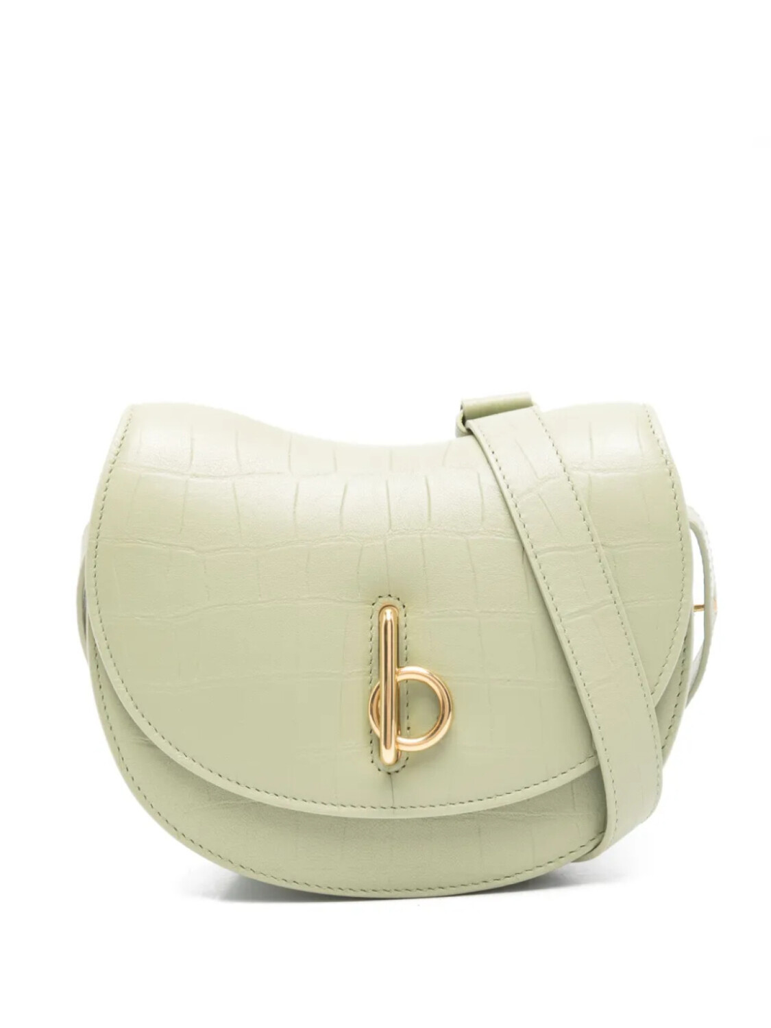 

Burberry маленькая сумка через плечо Rocking Horse, зеленый