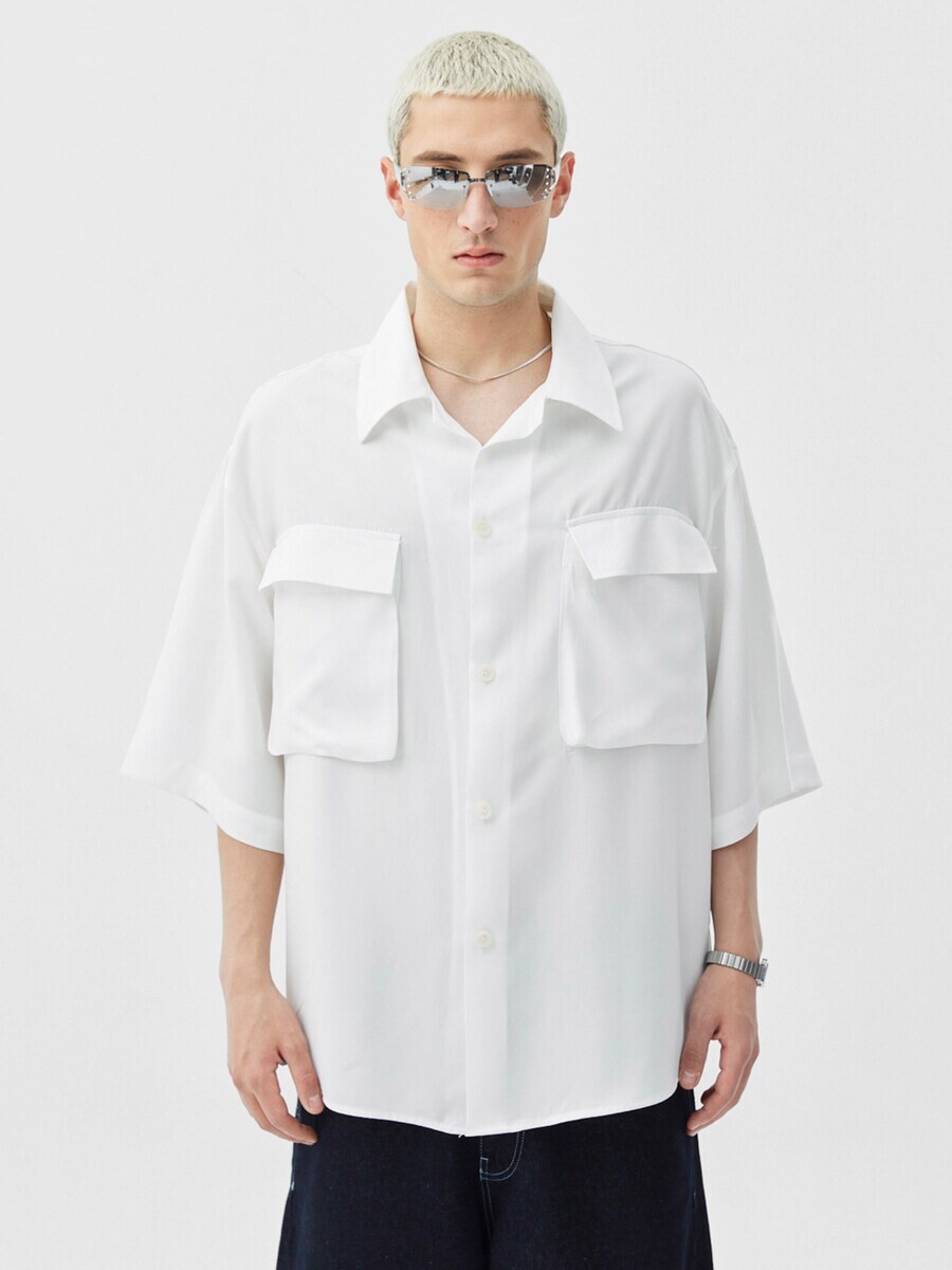

Повседневная рубашка VAMOS CLO Comfort fit Button Up Shirt RENO, белый