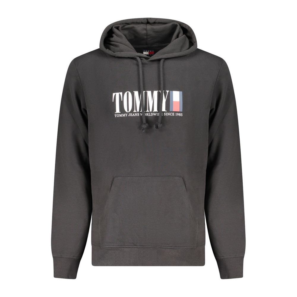 

Черный хлопковый мужской свитер Tommy Hilfiger