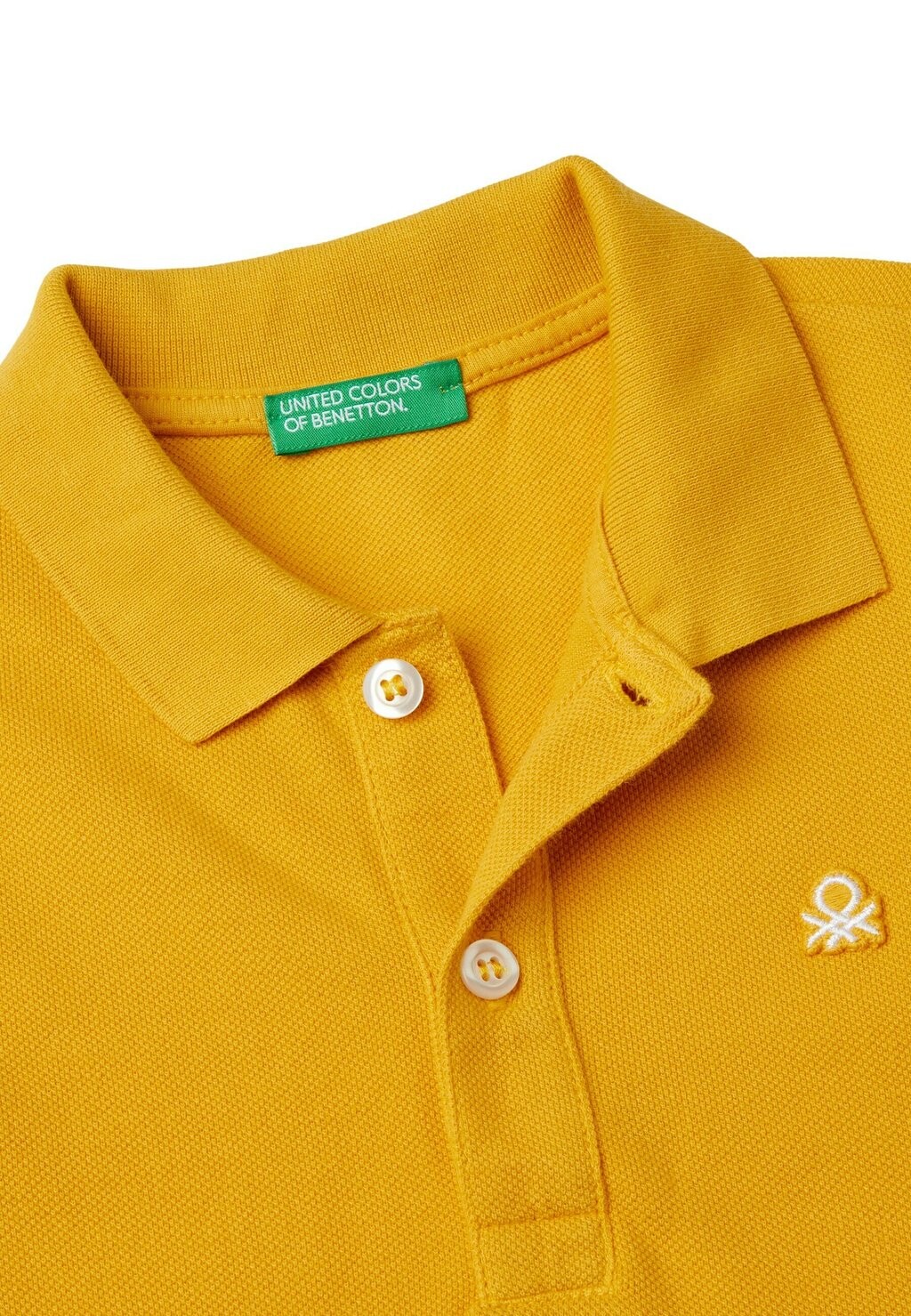

Рубашка с длинным рукавом United Colors of Benetton, желтый