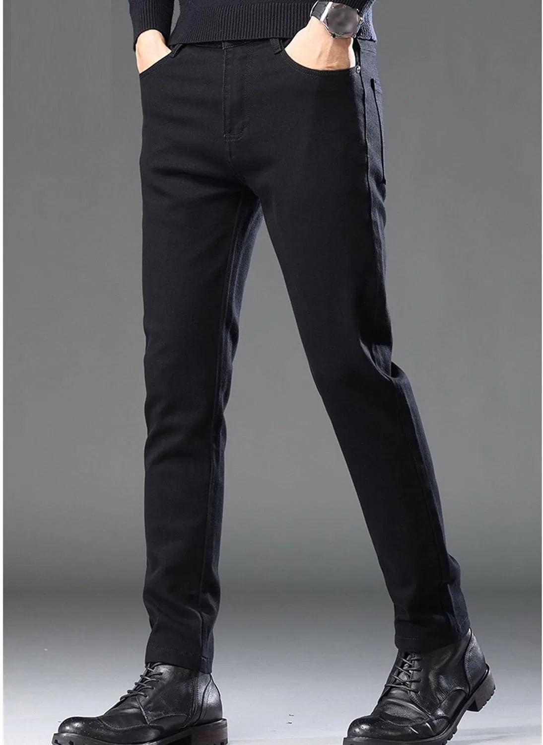 Джинсы, мужские, Slim Fit, Black — фото 2
