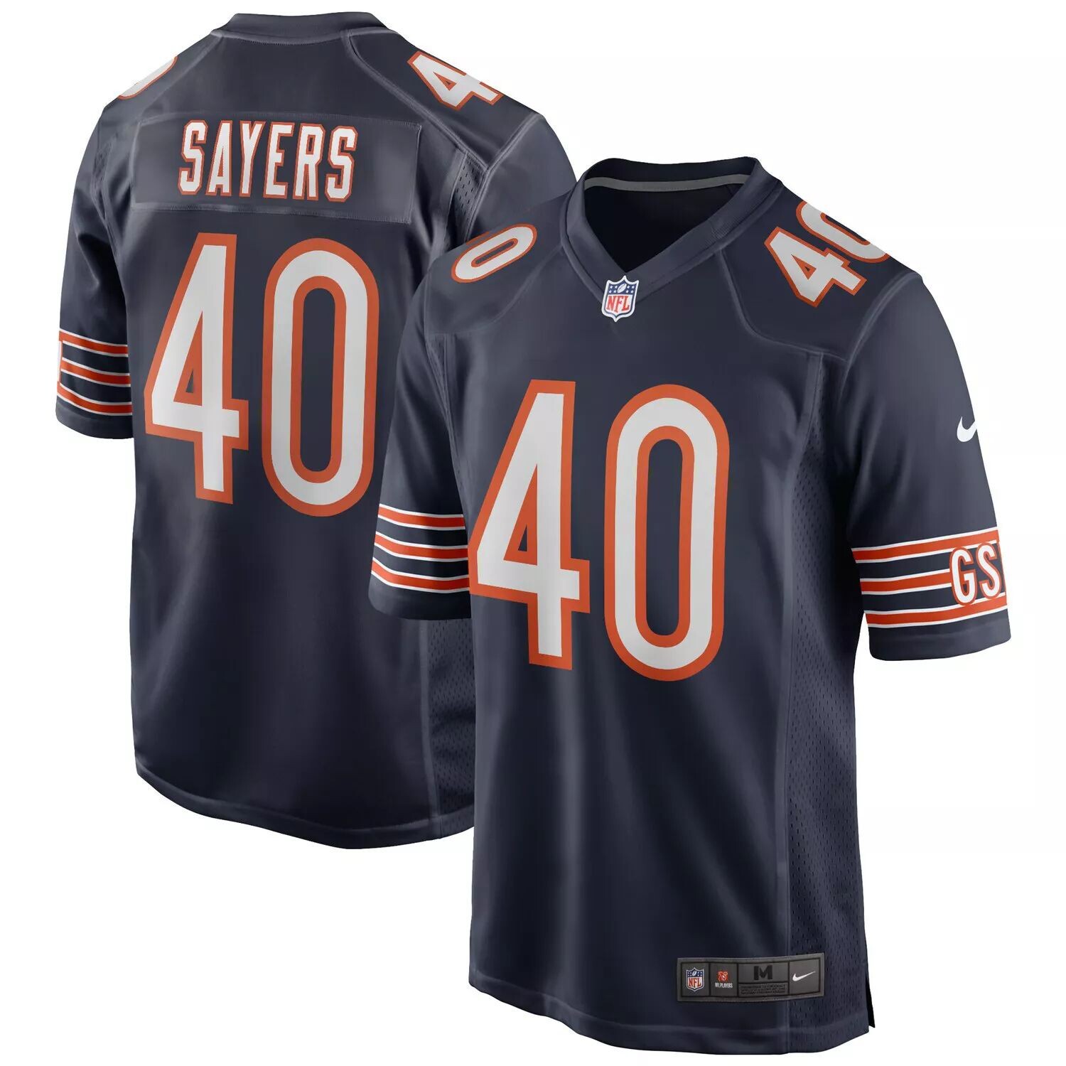 Футболка Gale Sayers Chicago Bears Game Nike, серый — фото 4