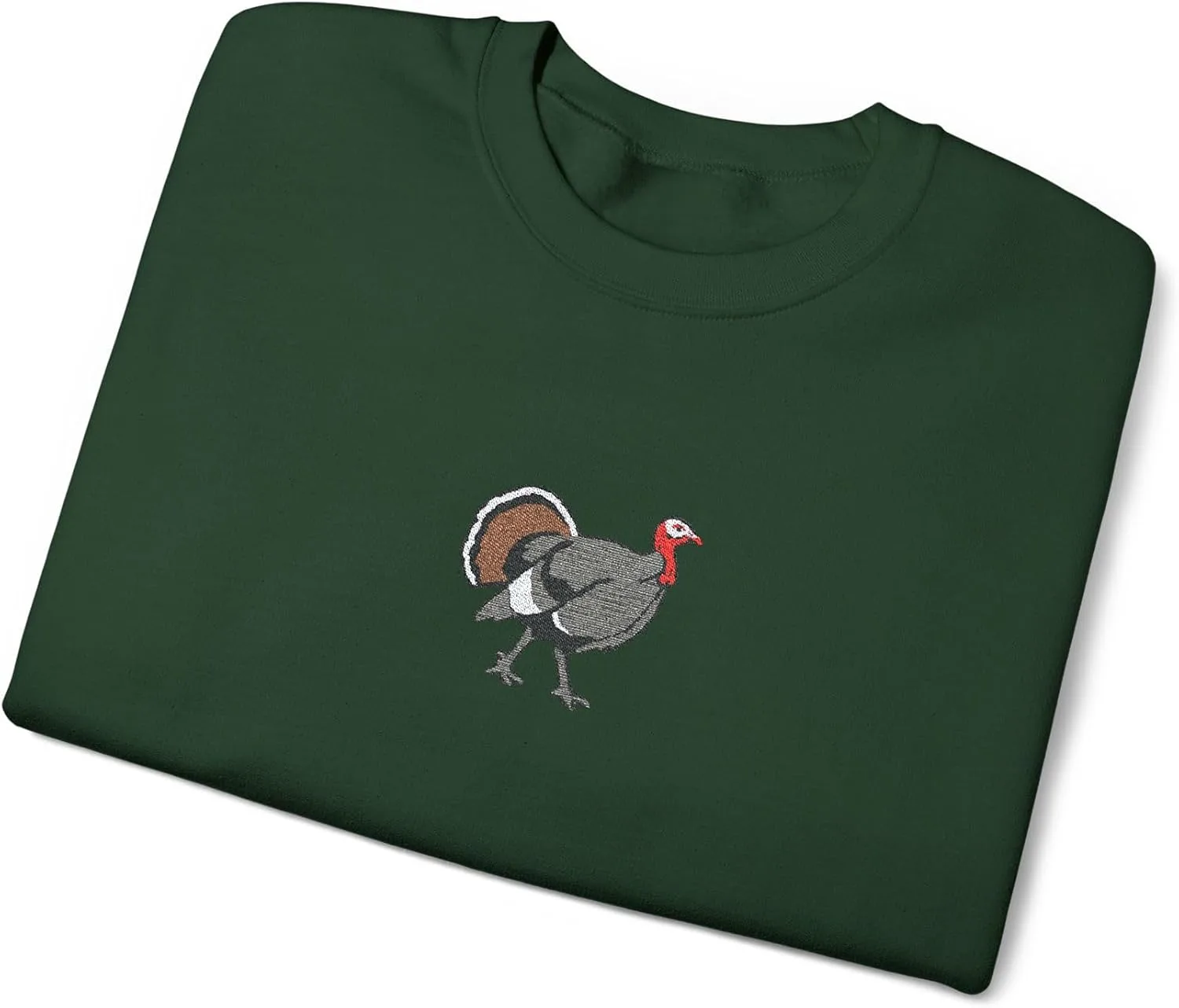 Свитшот Wild Walking Turkey с вышивкой, Unisex — фото 3