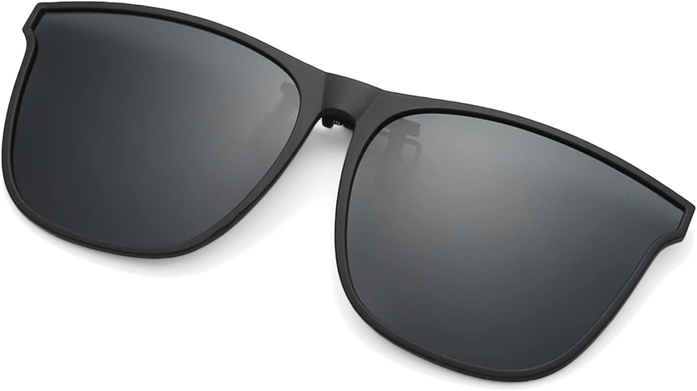 

Поляризованные солнцезащитные очки YAMEIZE с откидной застежкой, антибликовым покрытием и защитой от УФ-излучения UV400, подходят для женщин и мужчин, для вождения, путешествий и рыбалки, Grey