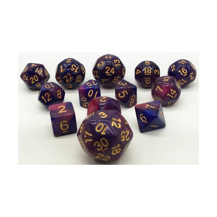 

Шаговые кости для ролевой игры — Жуткий взрыв (13), Elfball Miniatures - Dice - Special Sets