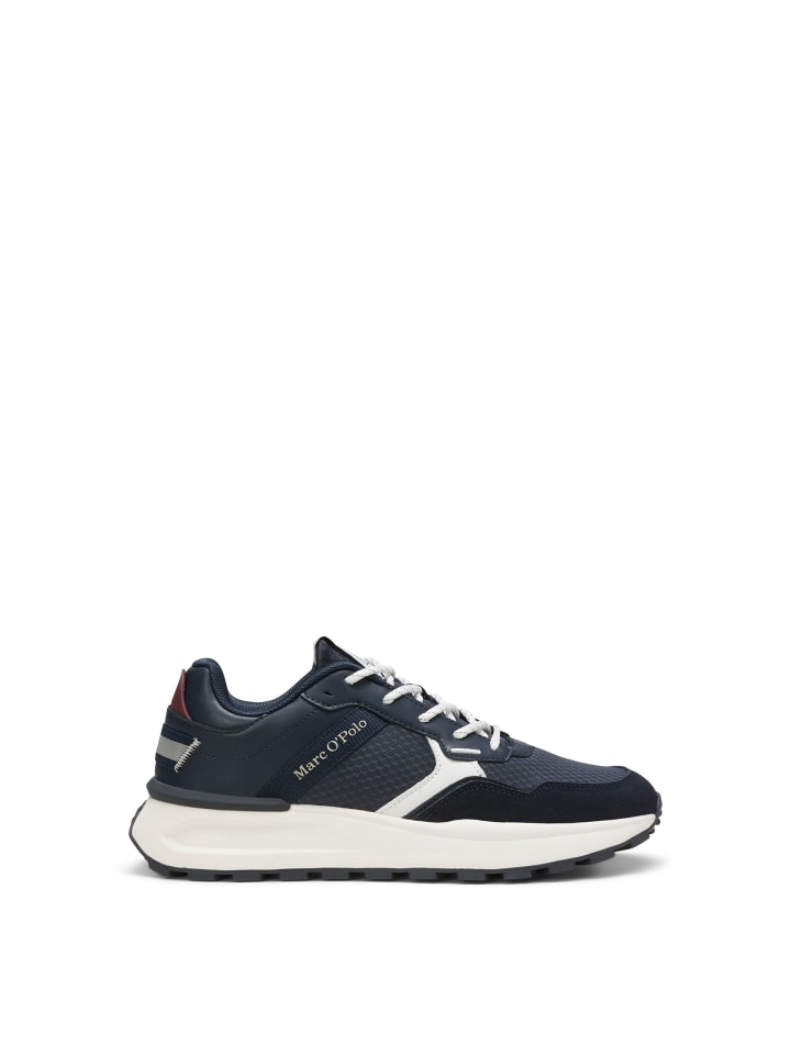 

Кроссовки на шнуровке Marc O'Polo, цвет navy/white