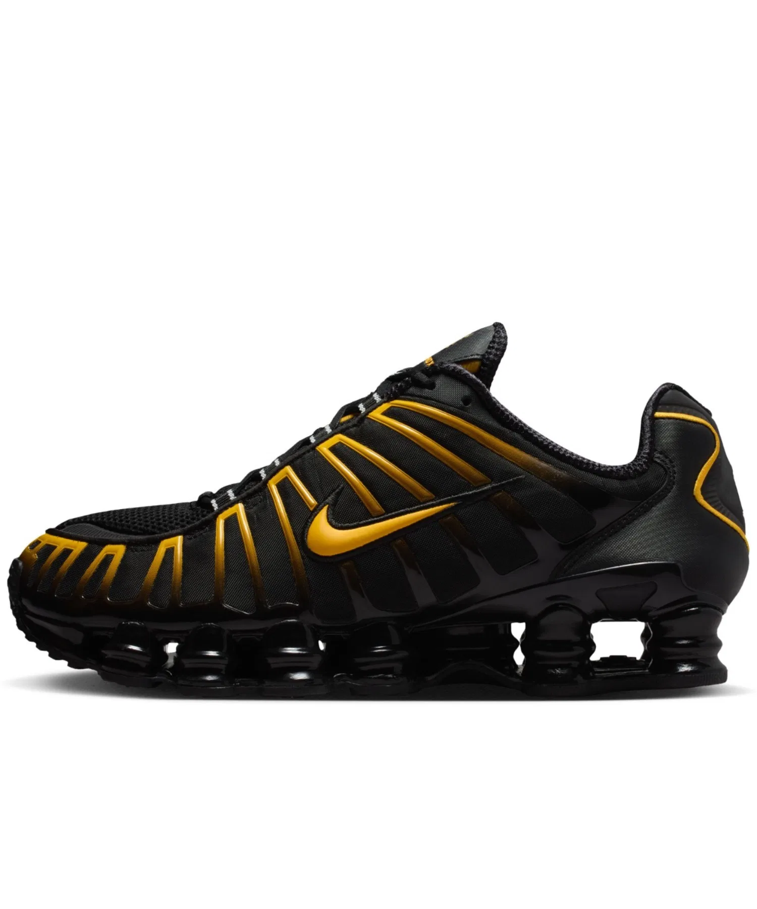 Мужские кроссовки NIKE Shox TL чёрные — фото 2