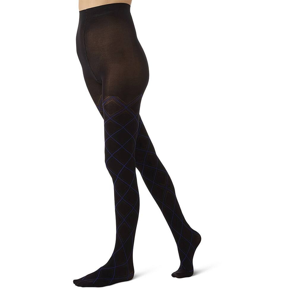 

Женские модные колготки с бриллиантами MeMoi, цвет Persian Blue Black