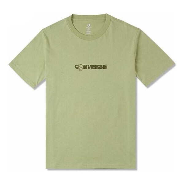 

Футболка earth moon sun short sleeve tee 'light green' Converse, зеленый