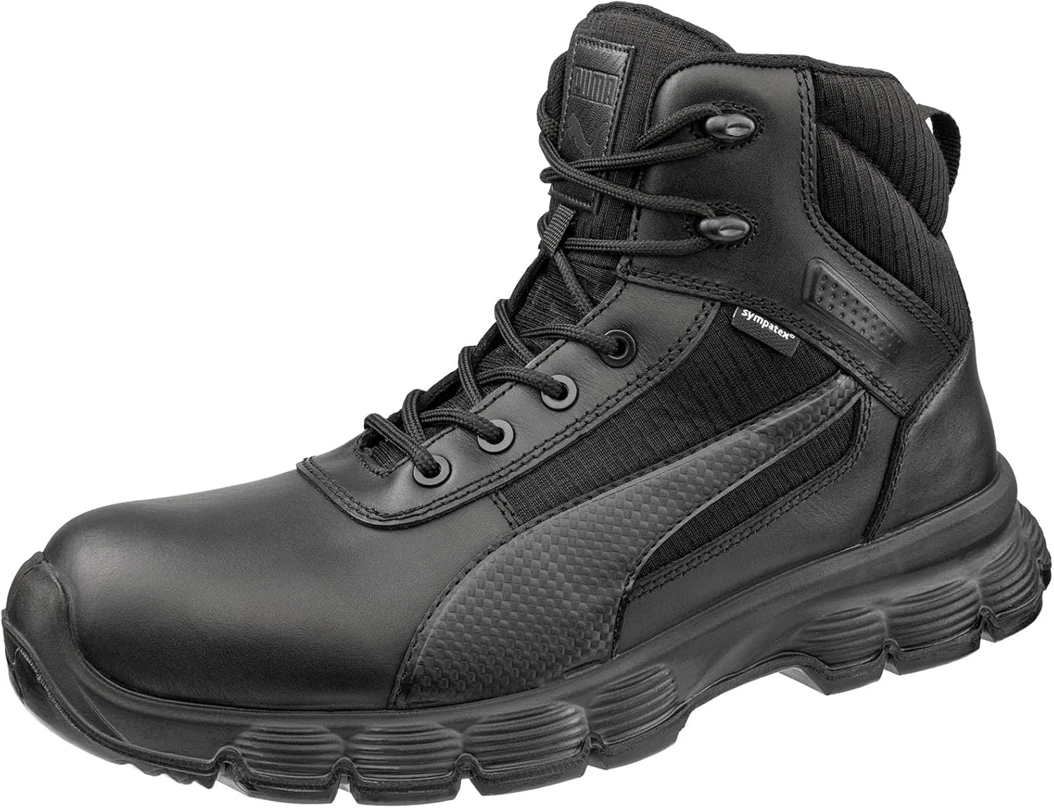 Тактические ботинки PUMA Safety Komando RB LR6 для мужчин - высококачественные ботинки с низкой подошвой. Тактические ботинки для использования в боевых условиях и на открытом воздухе, черный