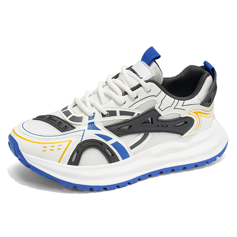 

TEXWOOD Ударопрочные кроссовки Casual низкие мужские бело-синие, цвет White Blue