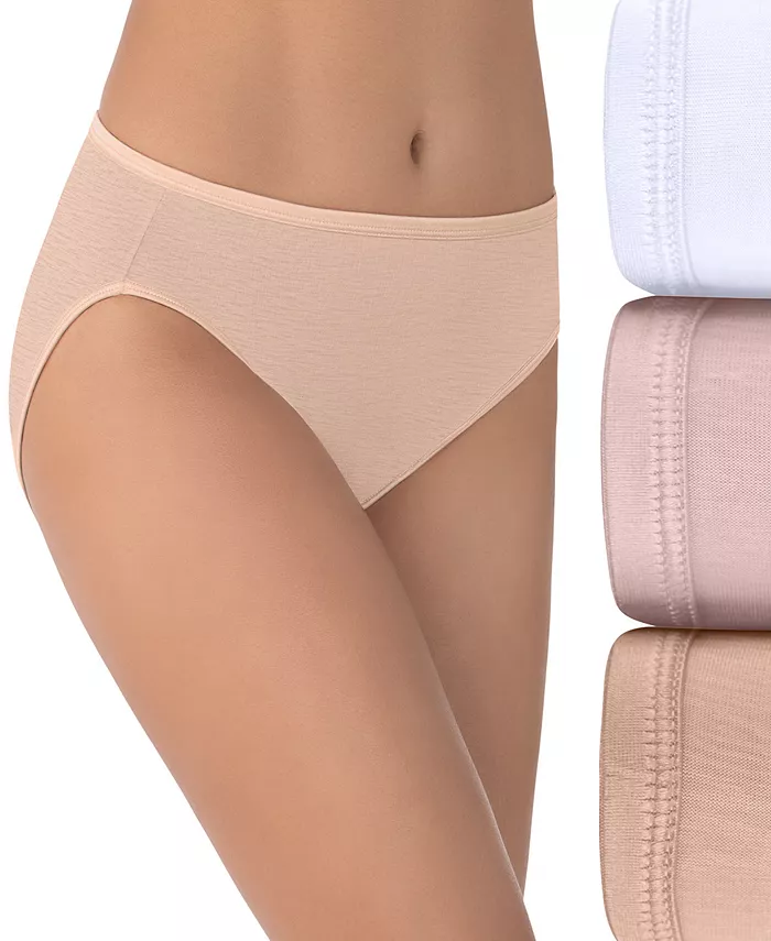 

Женские трусы Vanity Fair Illumination Hi-Cut Brief, 3 шт., модель 13307, мультиколор