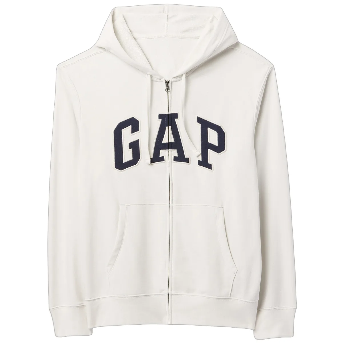 Кардиган с капюшоном Unisex Moderate GAP, белый 2
