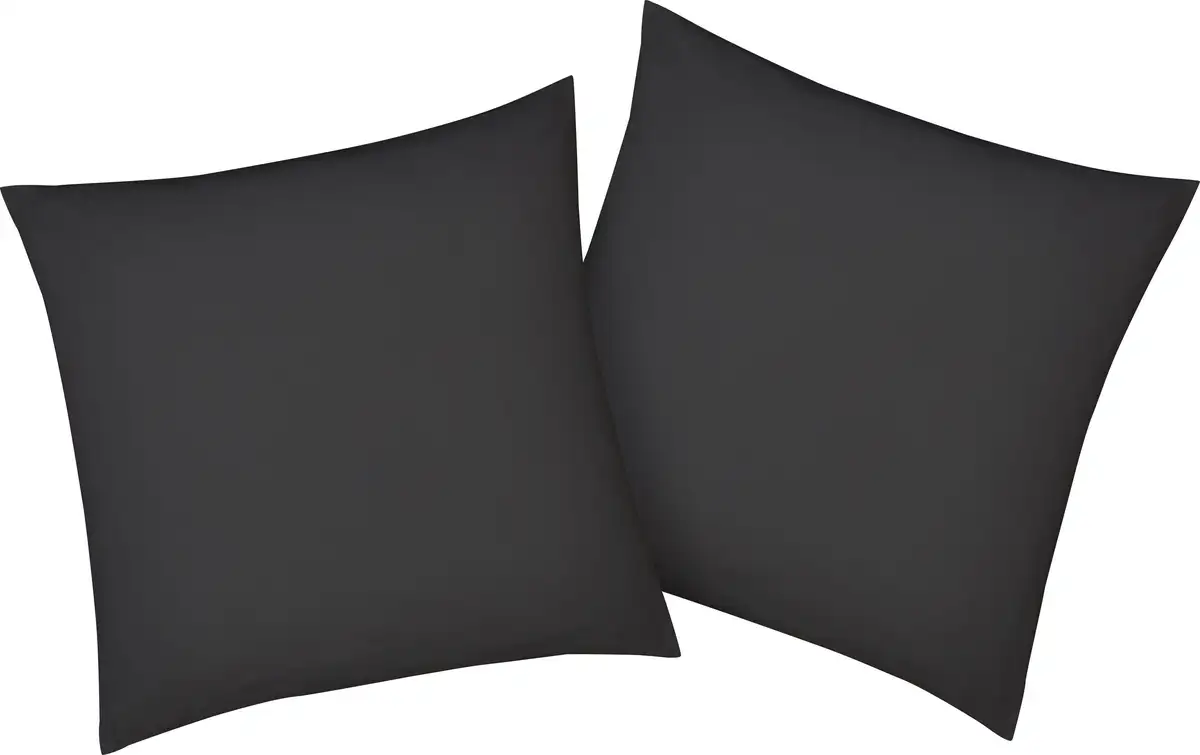 

Наволочки bellana "Мако-Джерси-Эксклюзив", (2 шт.), из чистого хлопка 40х40 см, цвет anthrazit