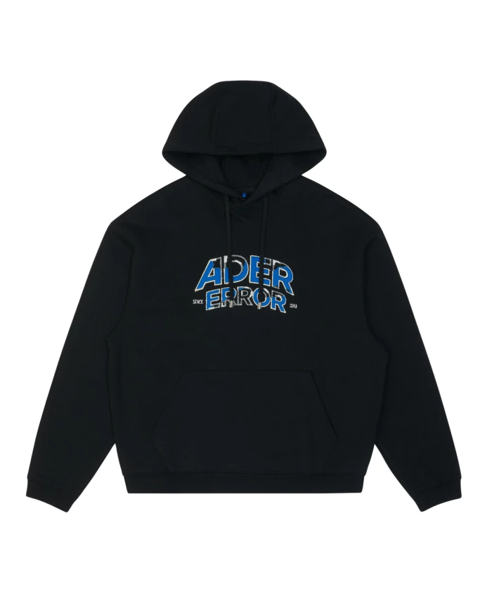 

Худи с логотипом Ader Error, черный