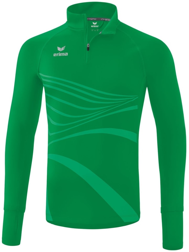 

Лонгслив Racing Longsleeve erima, зеленый
