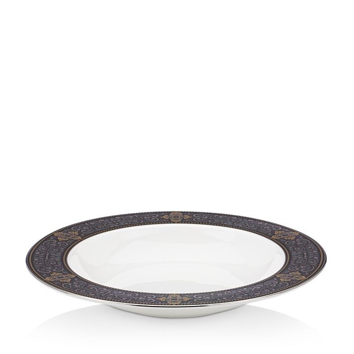

Суповая тарелка Lenox Vintage с драгоценным краем, 9 дюймов, черный