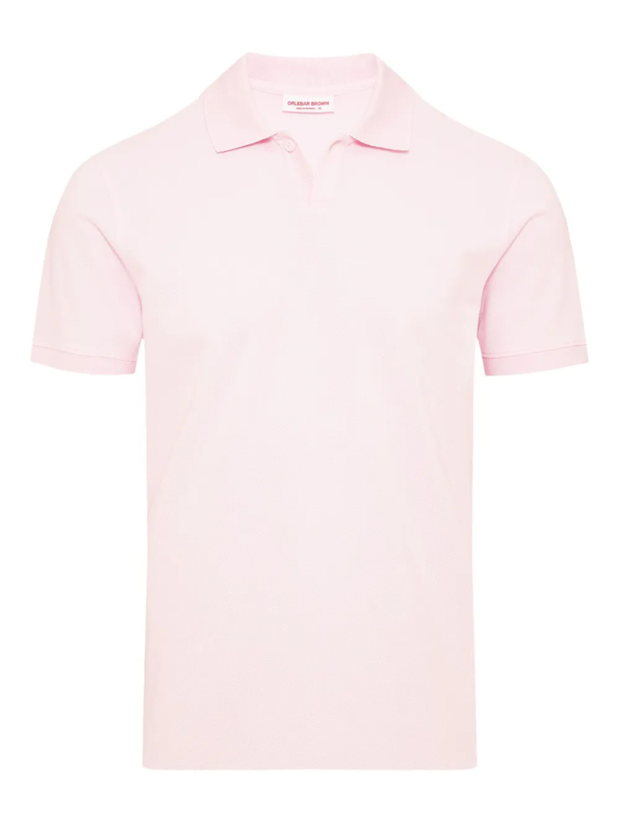 

Orlebar Brown рубашка поло Bruno, розовый