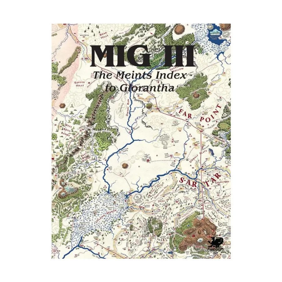 

MIG3 - The Meints Index to Glorantha (3rd Edition), RuneQuest (Chaosium), твердый переплет