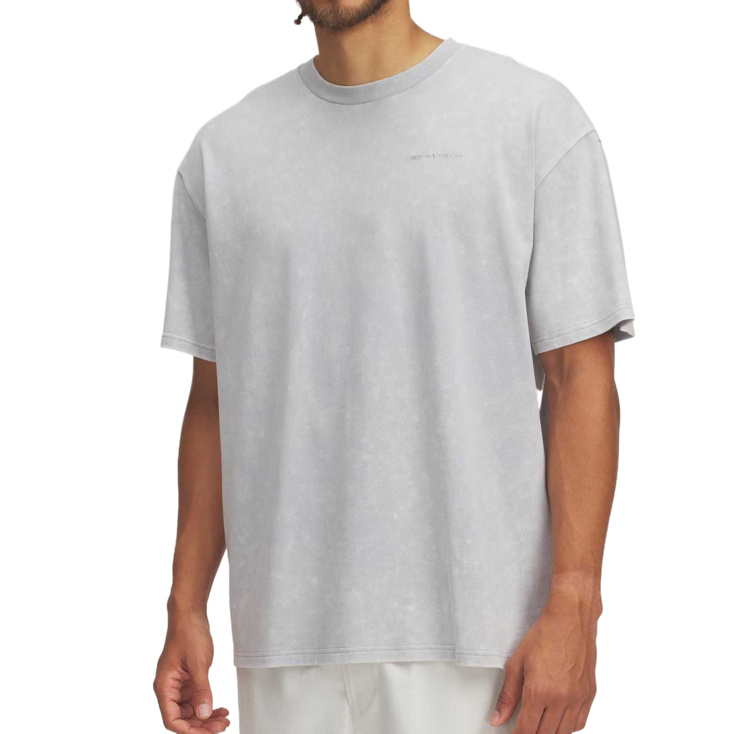 

Футболка мужская светло-серая Under Armour, светло-серый