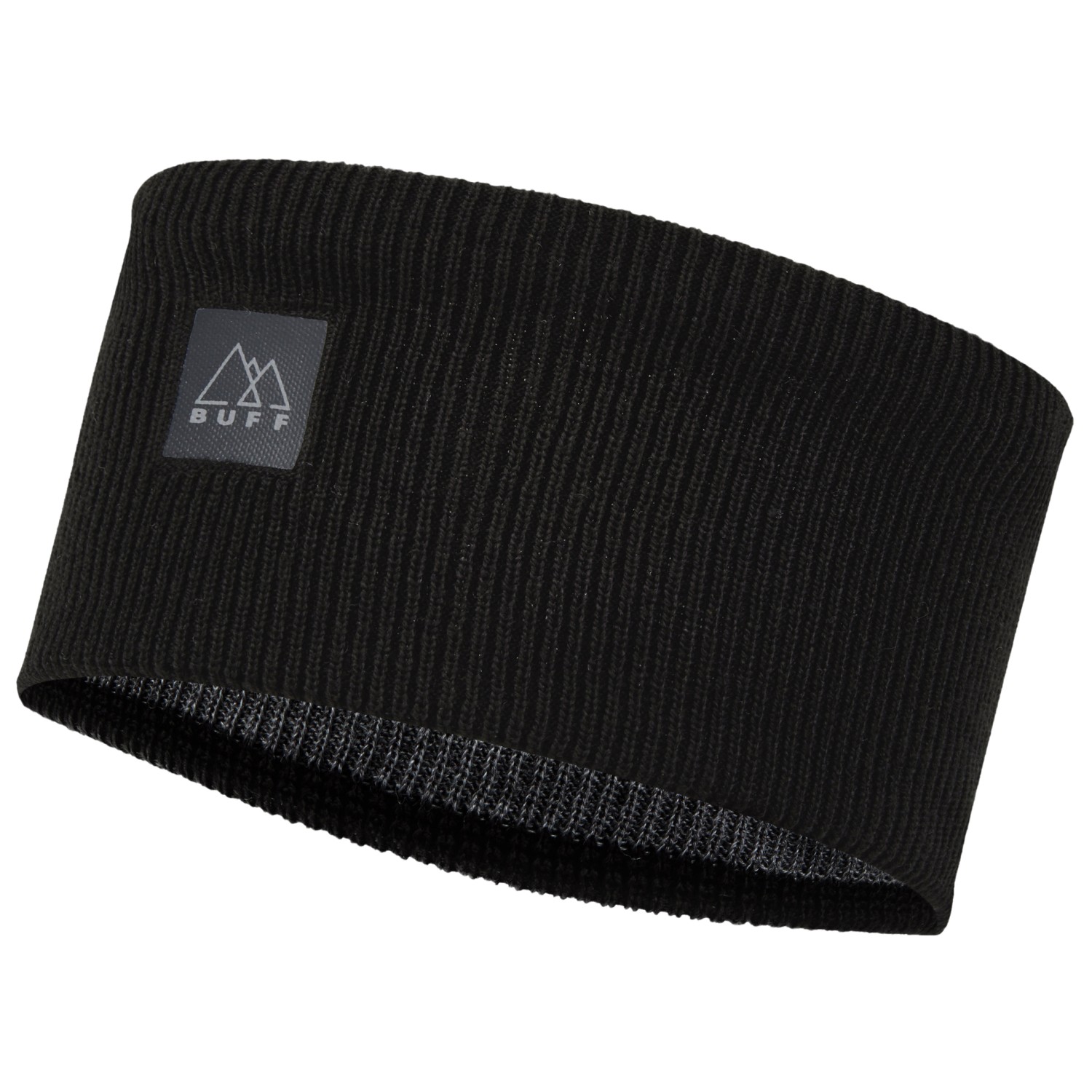 

Повязка на голову Buff Crossknit Headband, цвет Solid Black