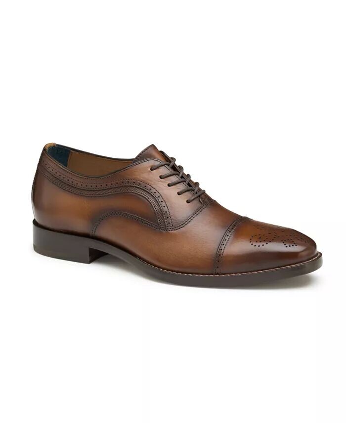 

Мужские туфли Danridge Cap Toe Johnston & Murphy, коричневый/бежевый